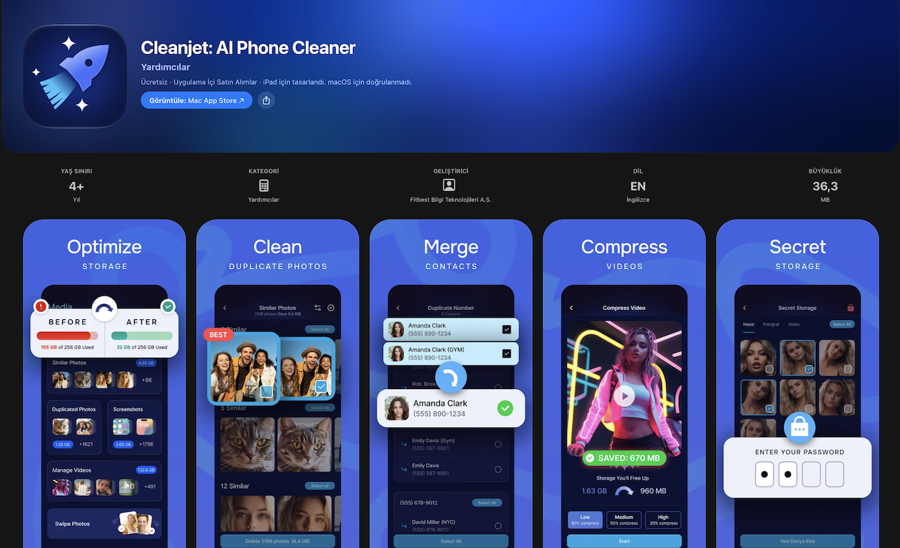 Cleanjet: AI iPhone Cleaner